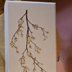 Pink Wooden Storage Box